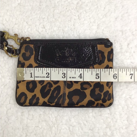 Coach Cheetah Print Wristlet Wallet - Picture 7 of 10
